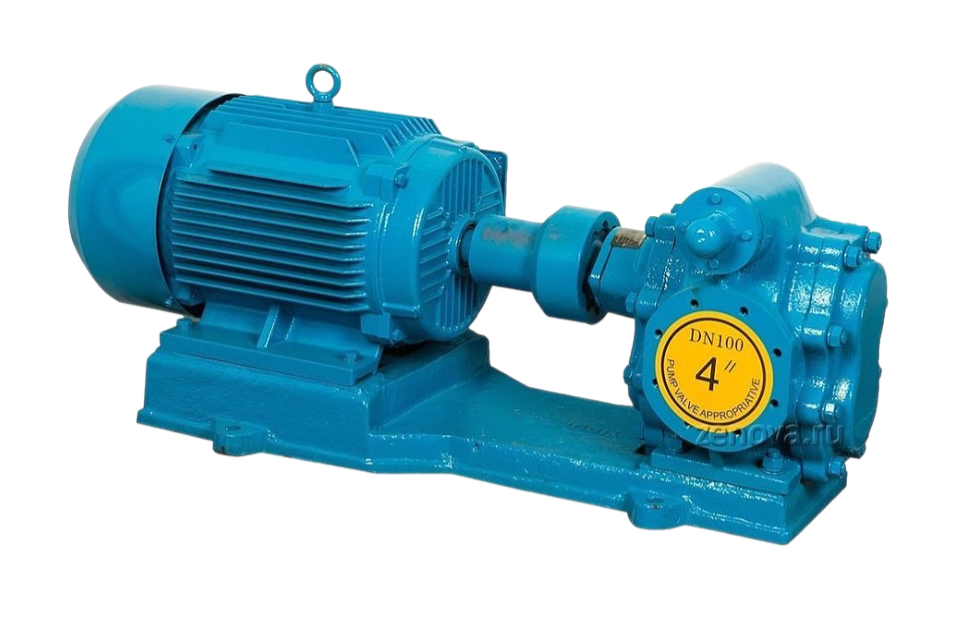 Шестеренный насос для горячих масел Zenova KCB-A 633-CCG/0.28/6/C