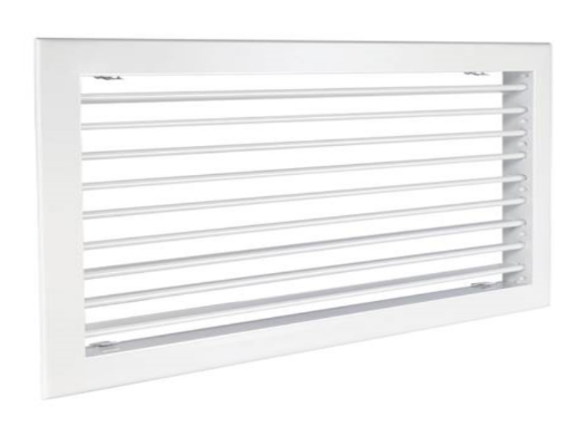 Настенная однорядная решетка Zilon 1 WA 300*100