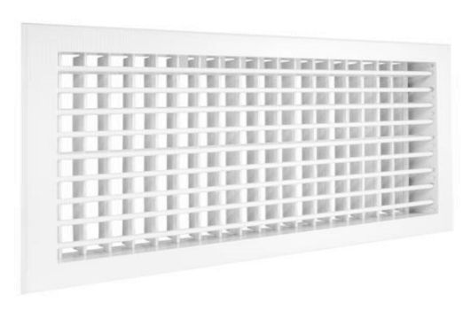 Настенная двурядная решетка Zilon 2 WA 200*200