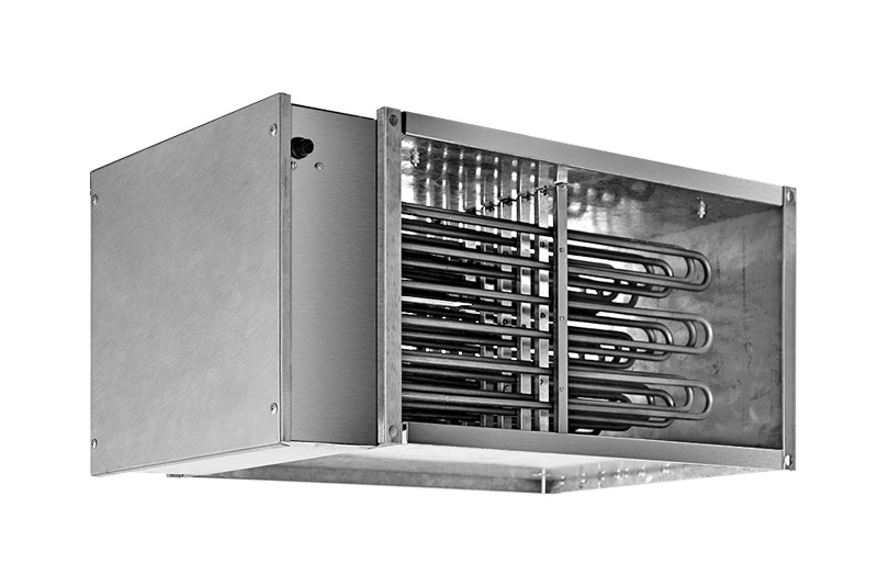 Электрические нагреватели для прямоугольных каналов Zilon ZES 700x400/75