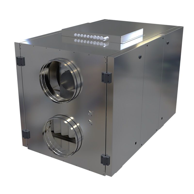 Приточно-вытяжная вентиляционная установка Zilon ZPVR 2200 HE EC купить с доставкой по РФ