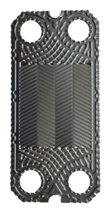 Пластина теплообменная S43 AISI316 0.5мм 1200 H