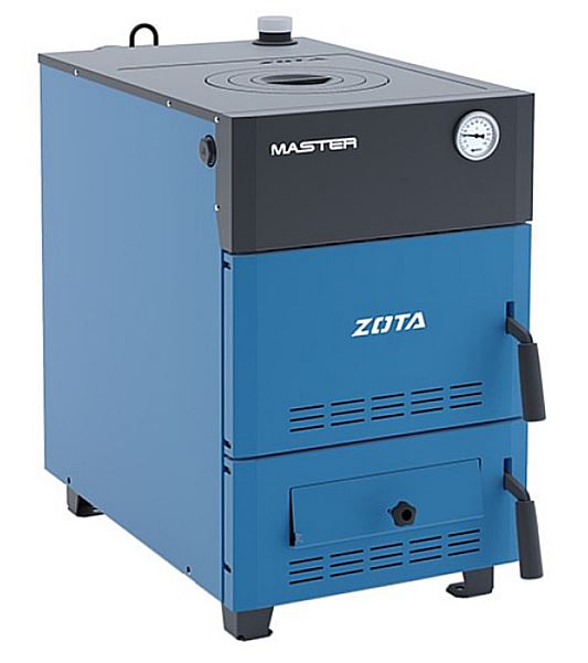 Котел твердотопливный Zota Master 12 купить с доставкой по РФ