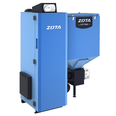 Котел твердотопливный автоматический ZOTA Optima 15 купить с доставкой по РФ