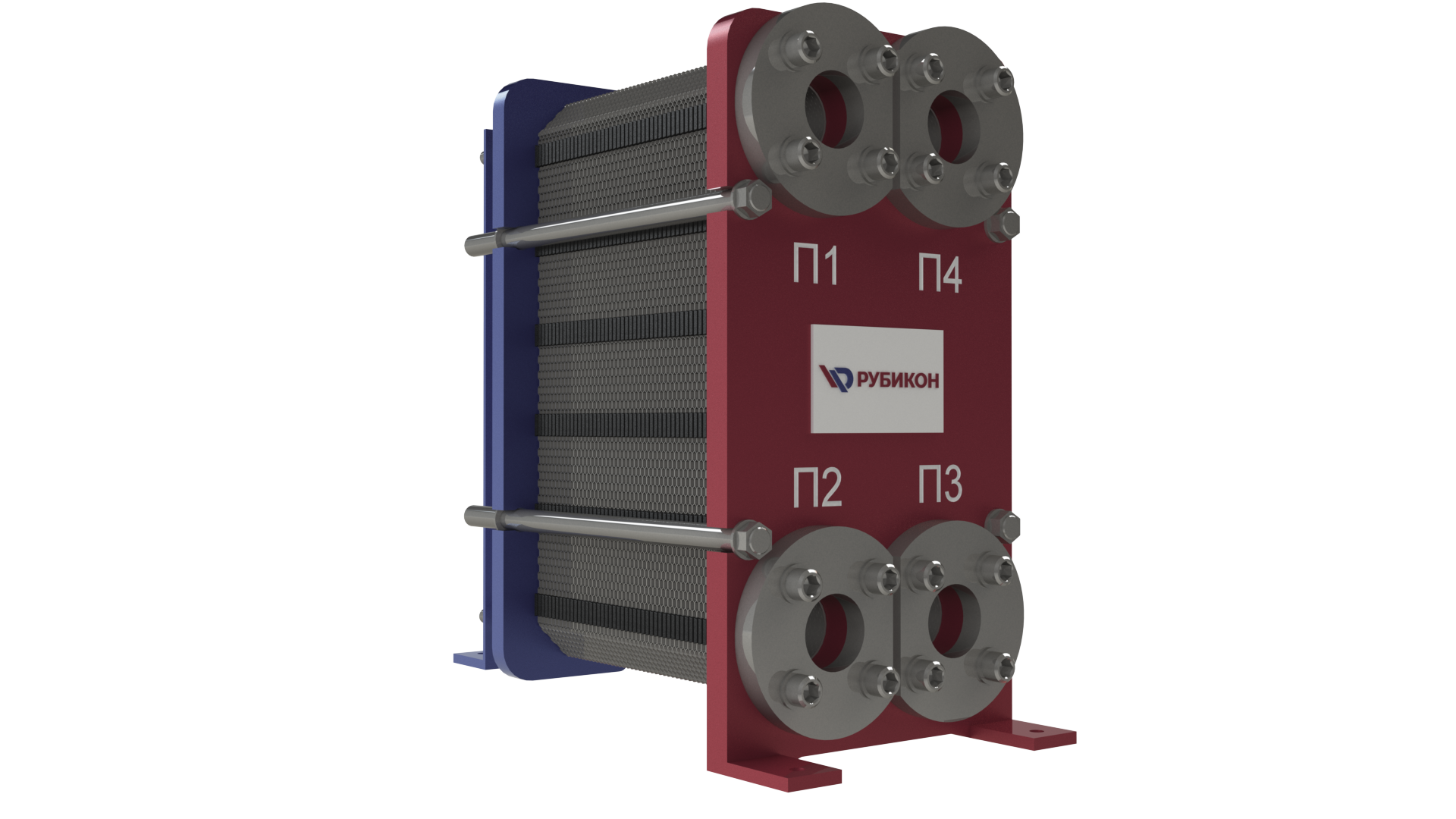 Теплообменник пластинчатый разборный 16780 SKBB-7LH52-E-26