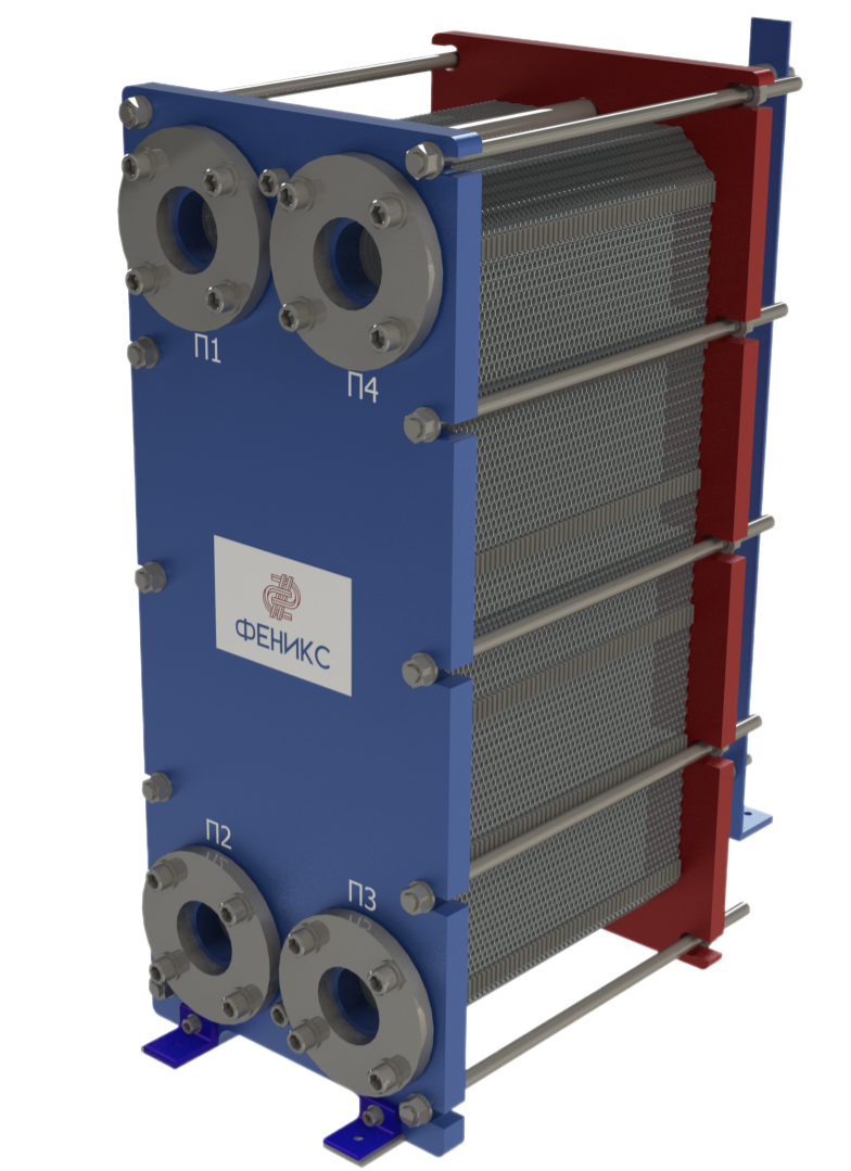 Теплообменник пластинчатый разборный Phoenix 18553 SAPR-19L-E-50