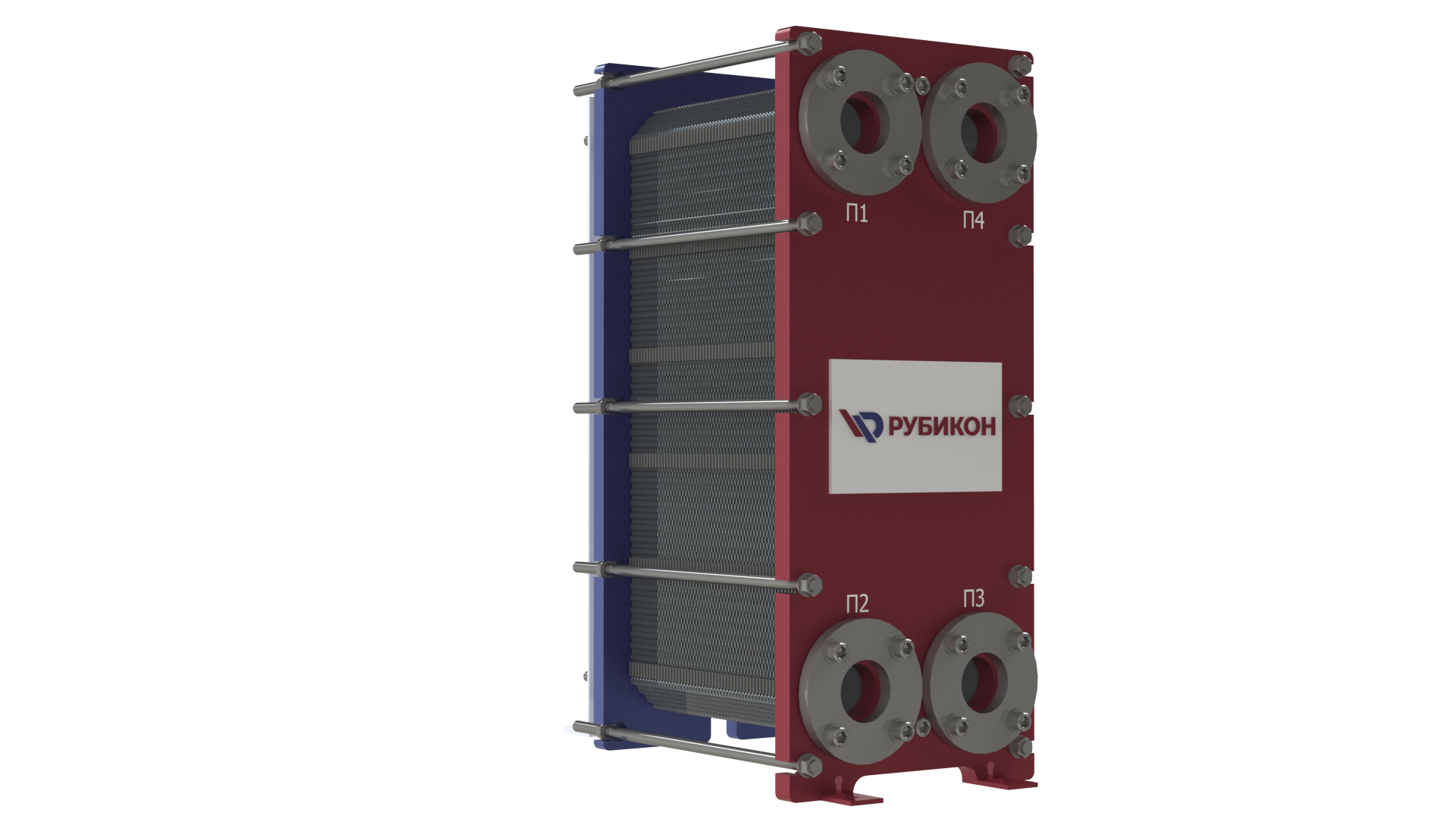 Теплообменник пластинчатый разборный 16783 SKBB-19L-E-25