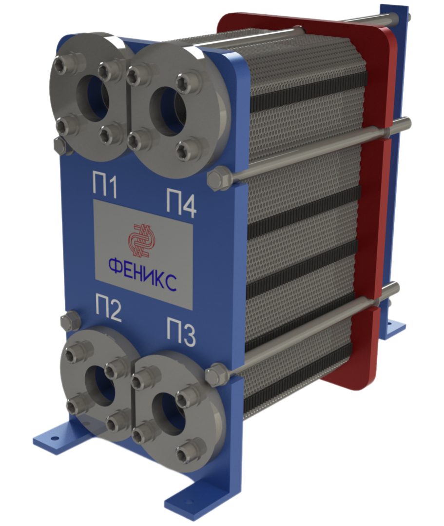 Теплообменник пластинчатый разборный Phoenix 18552 SAPR-7LH52-E-26