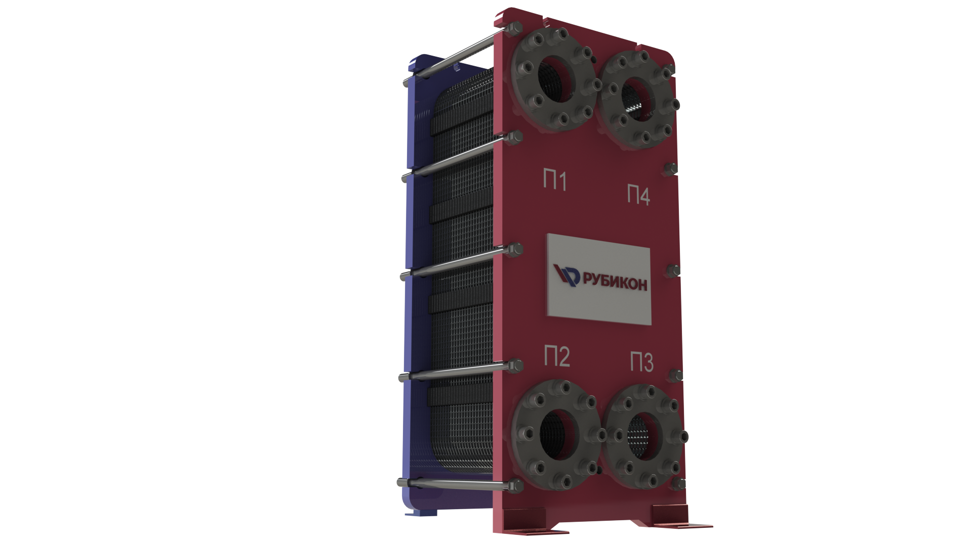 Теплообменник пластинчатый разборный 16792 SKBB-22L-E-18