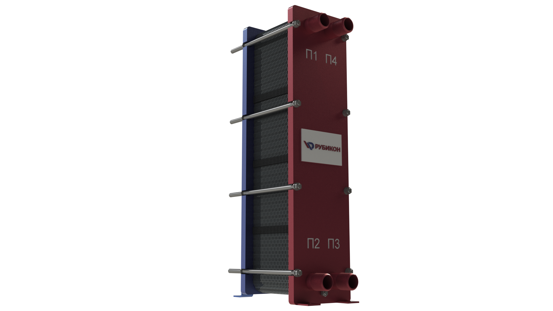 Теплообменник пластинчатый разборный 16771 SKBB-8H-E-30