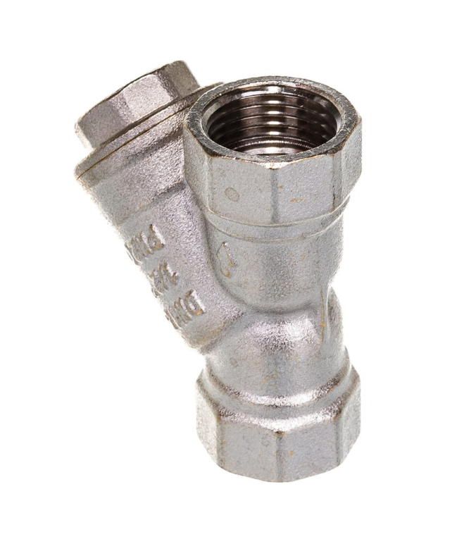 Фильтр сетчатый угловой 1/2" ВР-ВР ник.  IVANCI