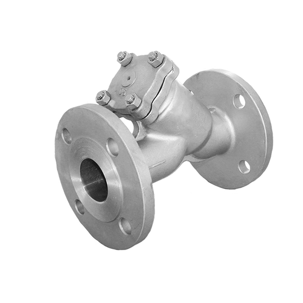 Фильтр фланцевый Y-тип нержавеющий Newkey, AISI304 DN65 (2_1/2"), (CF8), PN16