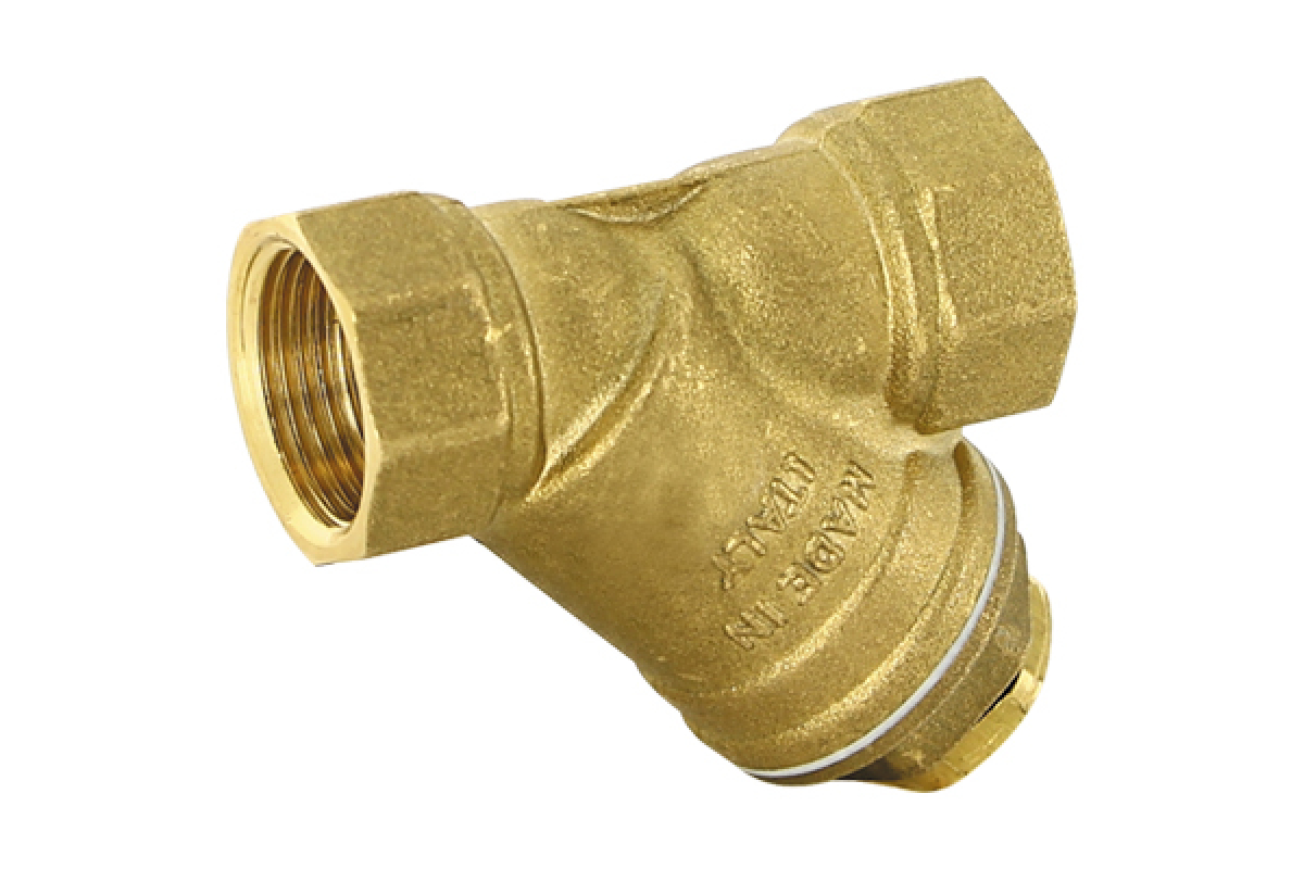 Фильтр косой ВВ 3/4" с магнитом, 1000 мкм Uni-fitt