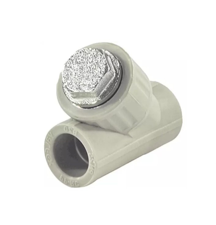 Фильтр PP-R серый сетчатый Дн25х45гр VALFEX 10141025Г