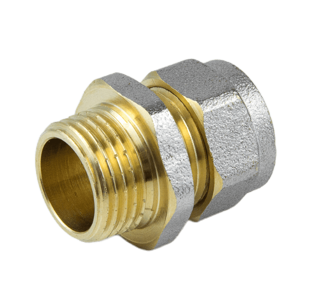 Муфта МП обжим латунь Дн16х1/2" НР Aquasfera 7001-01 заказать со складов по всей России