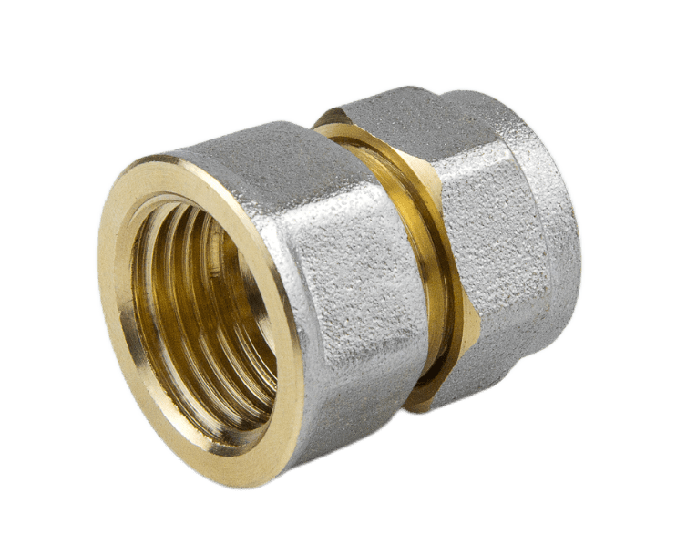 Муфта МП обжим латунь Дн20х1/2" ВР Aquasfera 7002-03 купить по цене 310 руб.