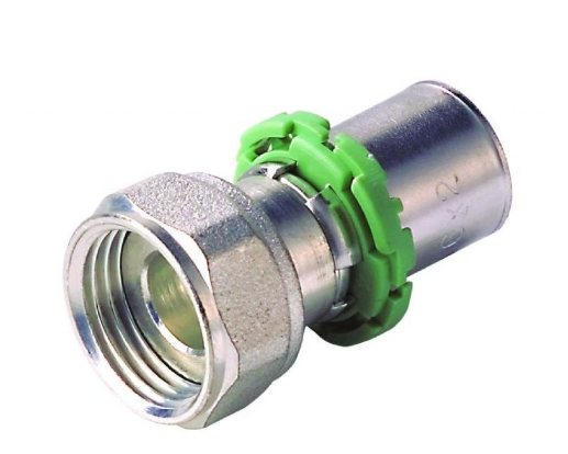ПРЕСС Муфта 20х1/2" с накидной гайкой Comap
