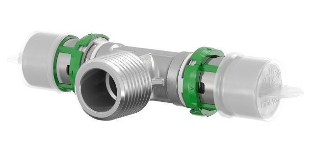 ПРЕСС Тройник 20х3/4"Пх20 Comap 7132G 734EDE - 1 поколение, TH профиль заказать со складов по всей России