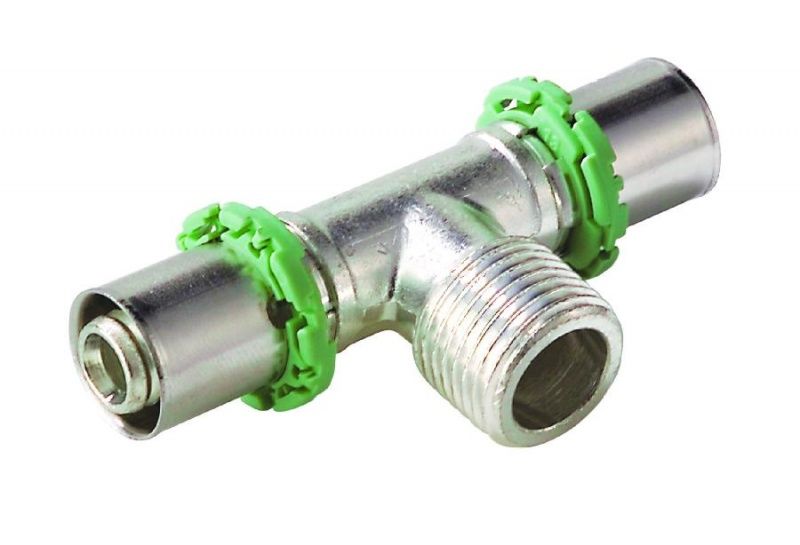 ПРЕСС Тройник 20х3/4"Пх20 Comap 7132G 734EDE - 1 поколение, TH профиль купить с доставкой по РФ