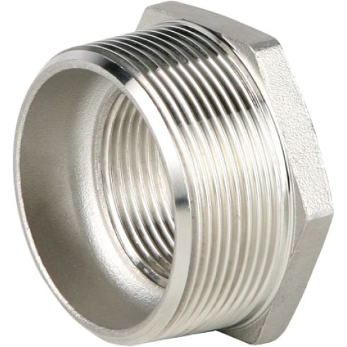 Футорка GENEBRE 0241 06 04, DN025 x DN015 (1" x 1/2"), PN20, корпус - AISI316 (CF8M), НР-ВР