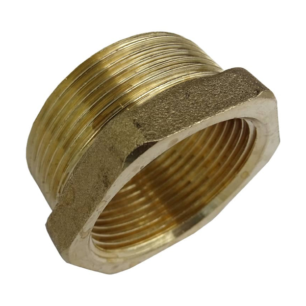 Футорка 1 1/2"-1", General Fittings 2600, резьба-резьба, нар.-вн., латунь купить с доставкой по РФ