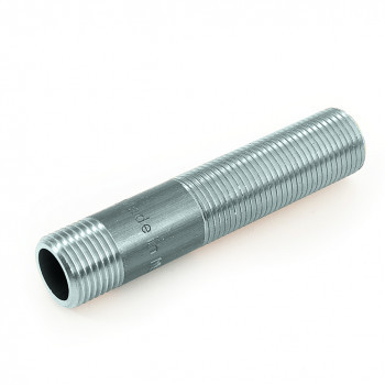 Сгон 1/2"-1/2", General Fittings 2600, резьба-резьба, нар., латунь хромированная, l=75
