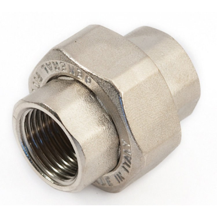 Американка 1"-1", General Fittings 2700, резьба-резьба, вн., латунь купить с доставкой по РФ