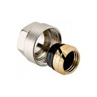 Резьбозажимное 15x1.0-3/4", General Fittings 7E00, обжим-резьба, вн., латунь, евроконус купить с доставкой по РФ