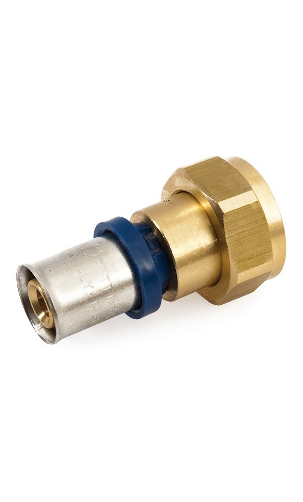 Переходник 16-3/4", General Fittings 5S00, пресс-резьба, вн., латунь, евроконус купить с доставкой по РФ