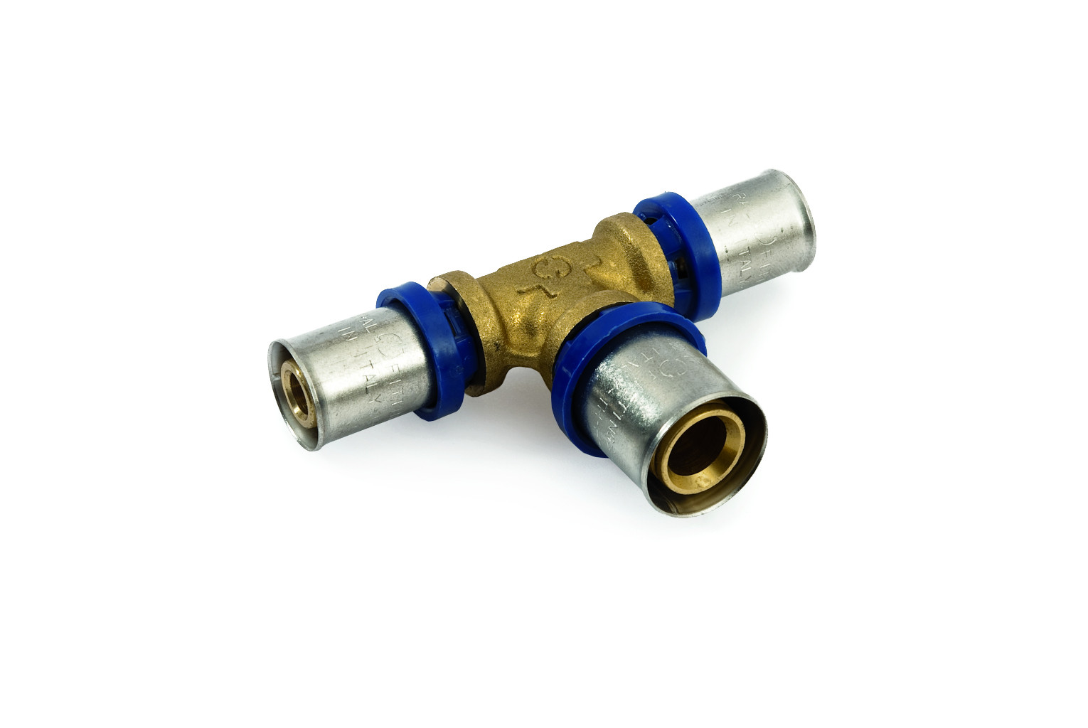 Тройник 32-32-32, General Fittings 5T00, 10, пресс-пресс, латунь купить с доставкой по РФ