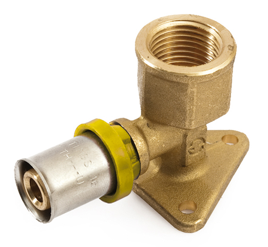Водорозетка 16-1/2", General Fittings 5T00, пресс-резьба, нар., латунь
