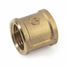 Муфта General Fittings 2600 2"-2" резьба-резьба вн латунь купить с доставкой по РФ