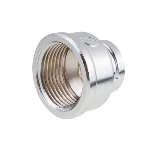 Муфта 1"-1/2" General Fittings 2600 резьба-резьба, вн., латунь хромированная