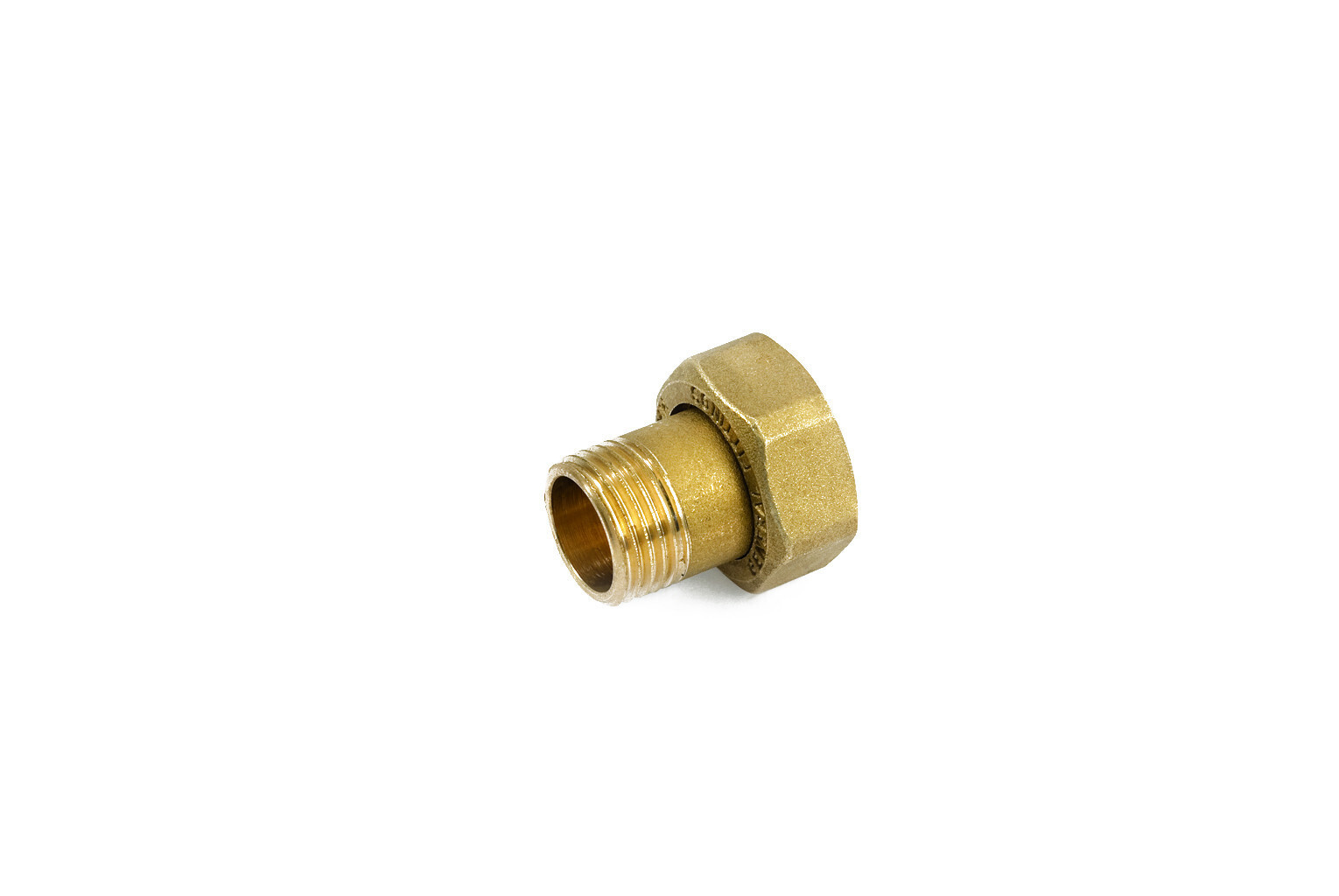 Соединение с накидной гайкой 3/4"-1/2", General Fittings 2700, резьба-резьба, вн.- нар., латунь купить с доставкой по РФ