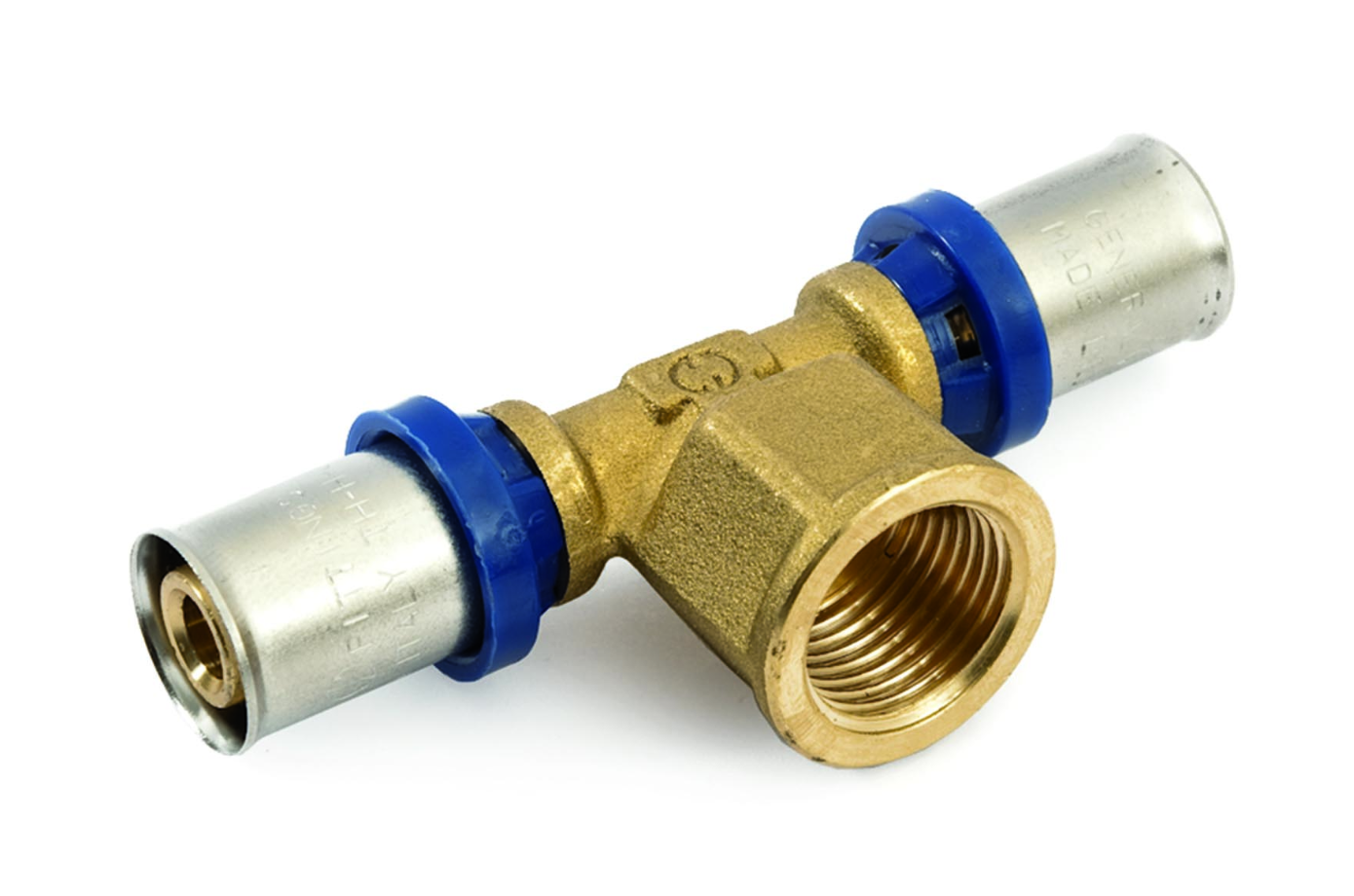 Тройник General Fittings 5S00 16-1/2"-16 пресс-внутренняя