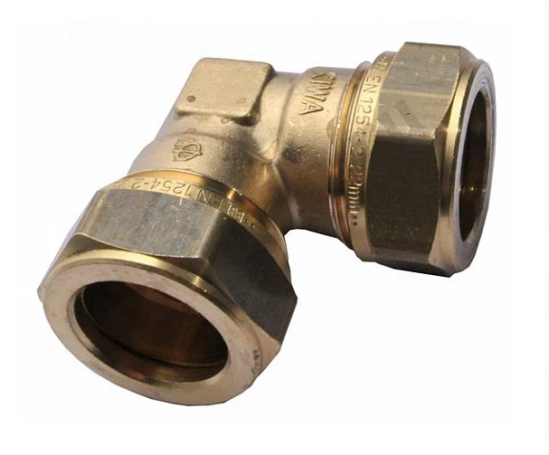 Угольник 15-15 General Fittings 1N00 латунь купить с доставкой по РФ