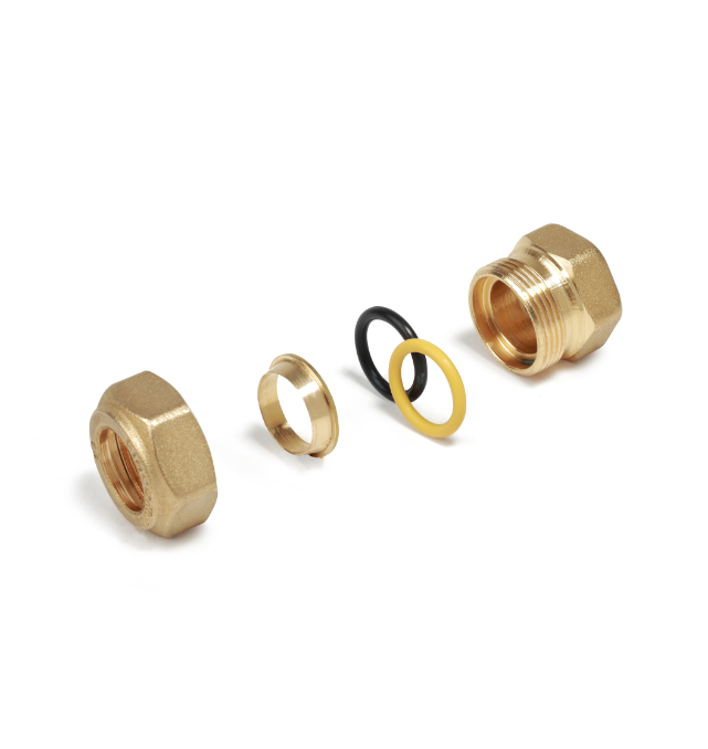 Фитинг с внутренней резьбой 1/2"x12 конусное соединение Giacomini