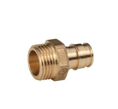 Муфта PE-X латунная радиальная Дн40х1 1/2" НР Giacomini  купить с доставкой по РФ
