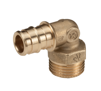 Угольник 90° с наружной резьбой для системы GX 20x3/4”M Giacomini