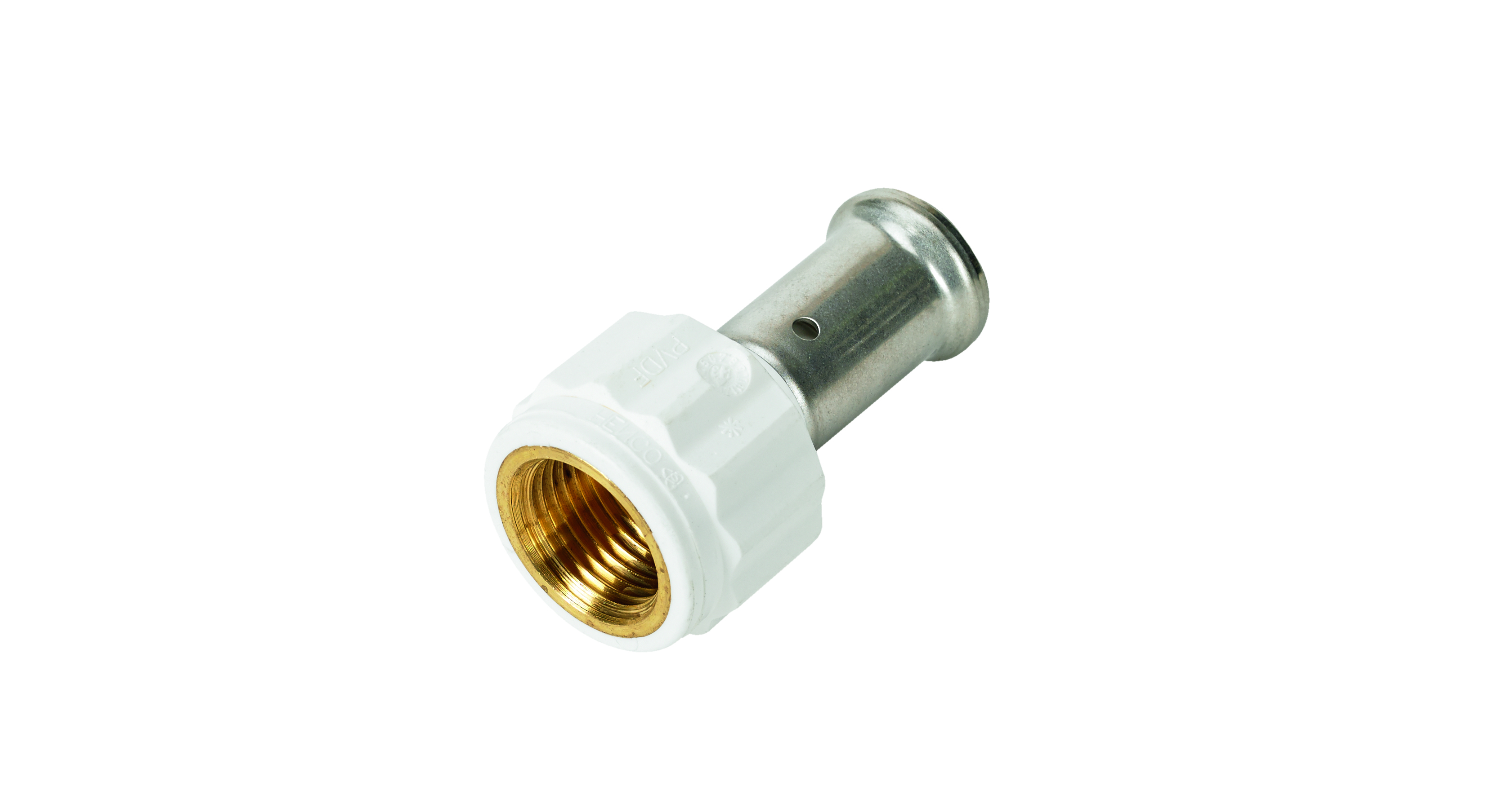 Переходник 32-1 1/4", Henco PKW, 18, пресс-резьба, вн., PVDF