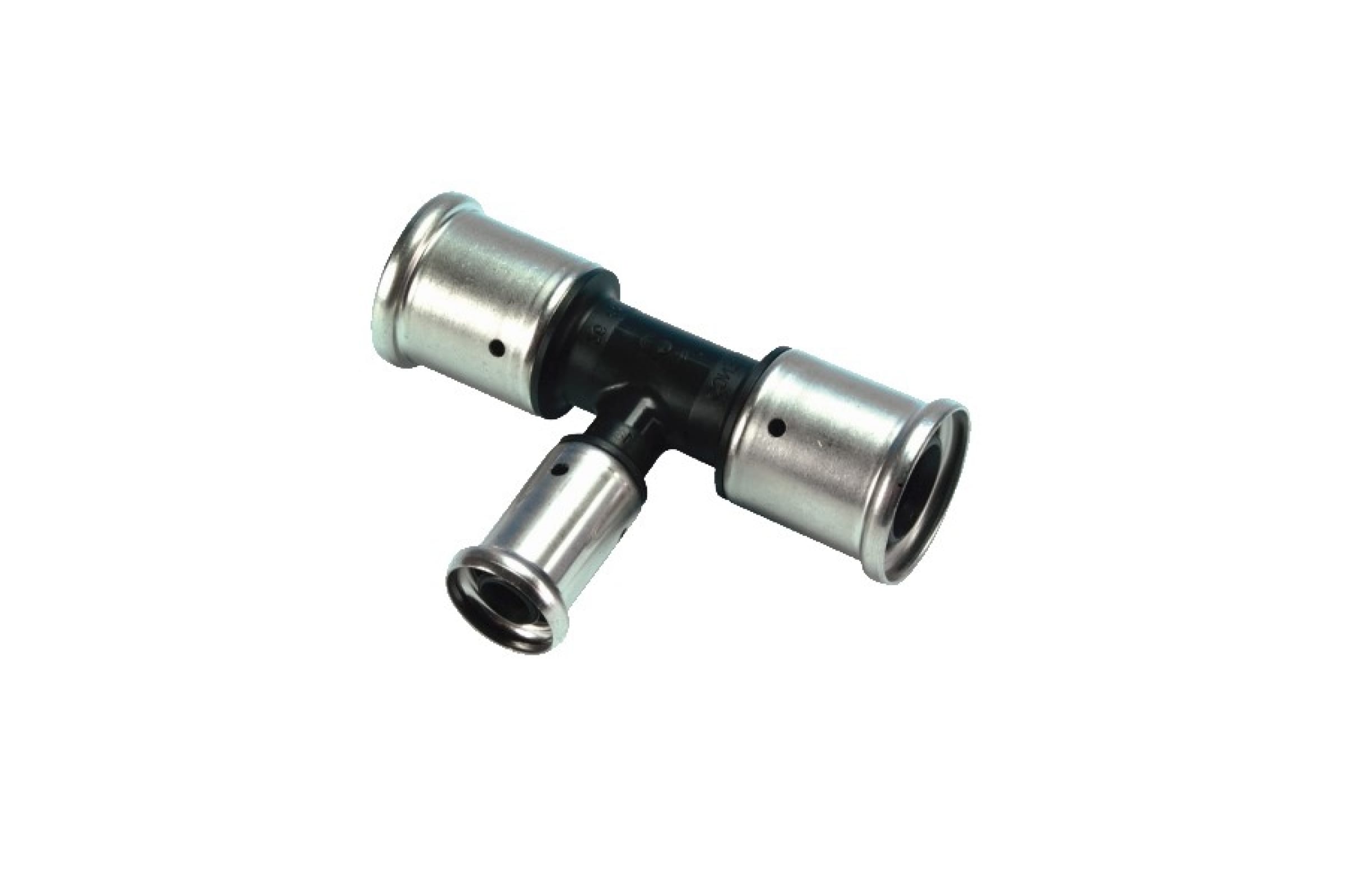 Тройник 40-32-40, Henco PK, 10, пресс-пресс, PVDF