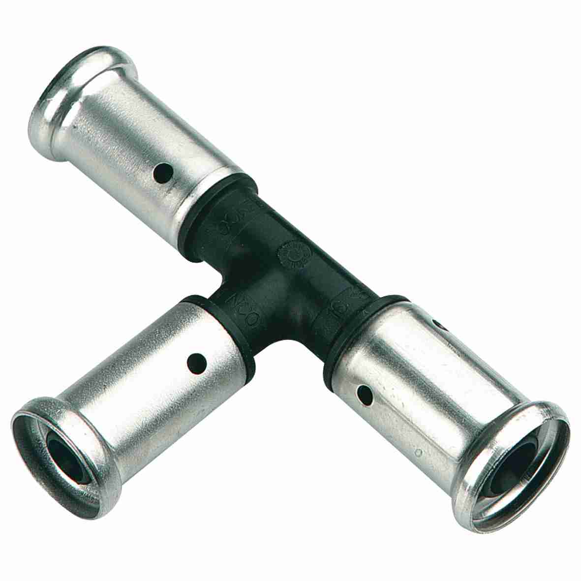 Тройник 40-40-40, Henco PK, 9, пресс-пресс, PVDF