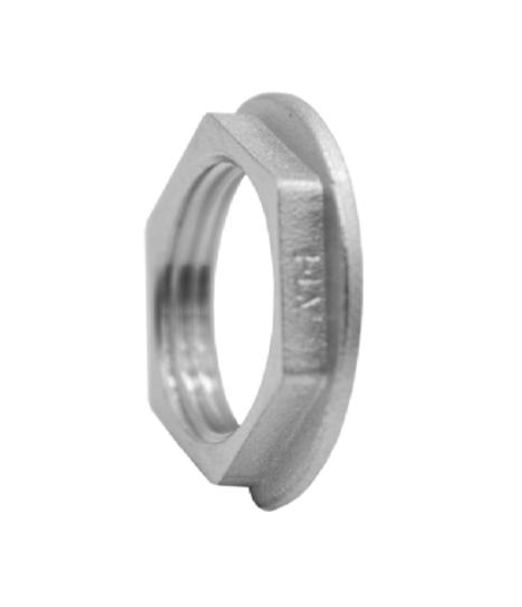 Гайка 1/2" с буртиком ник. HLV Technology	 купить с доставкой по РФ