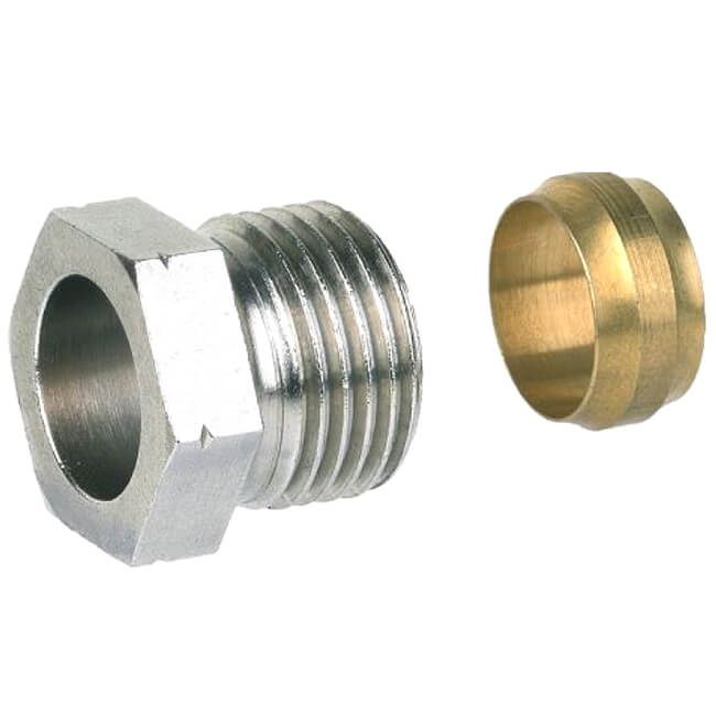 Фитинг для арматуры с внутренней резьбой G 1/2”, 12 мм STC308351 купить с доставкой по РФ