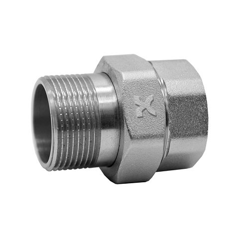 Муфта/американка 1 1/2"ВР-НР прямая ник. IVANCI