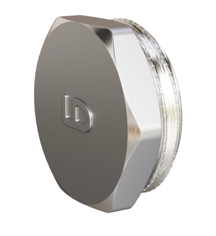 Пробка LD Pride DN20 (3/4") НР латунь никель