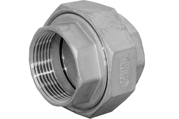 Американка вр/вр нержавеющая, AISI304 DN25 (1"), (CF8), PTFE, PN16