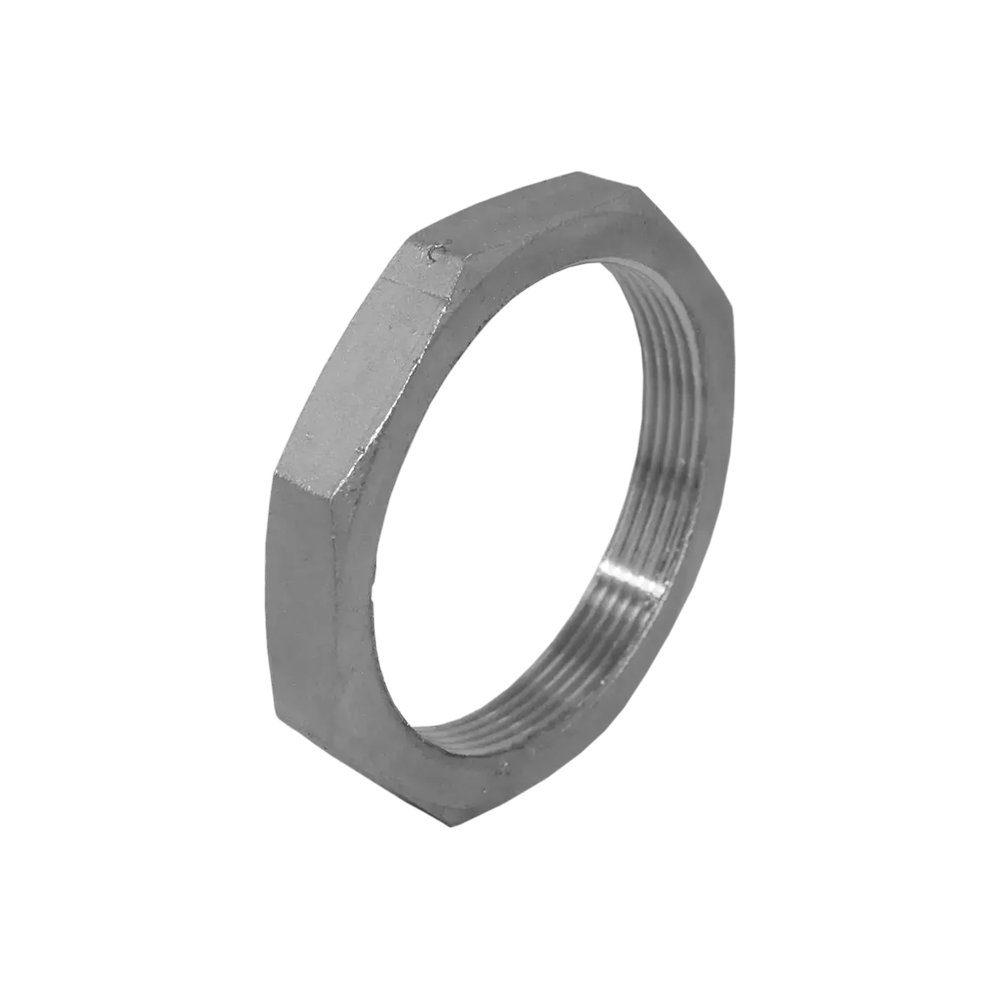 Контргайка 6-гранная нержавеющая Newkey, AISI304 DN 8 (1/4"), (CF8), PN16