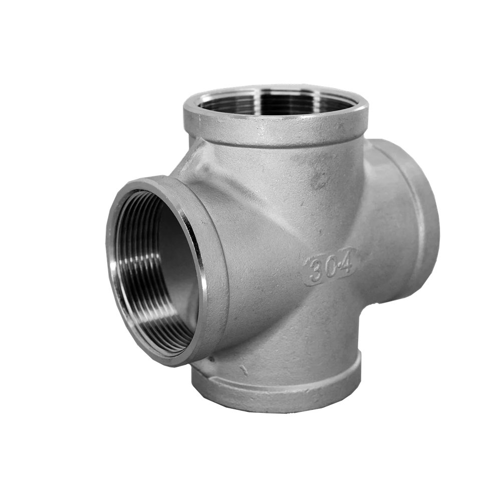 Крестовина нержавеющая Newkey, AISI304 DN25 (1"), (CF8), PN16
