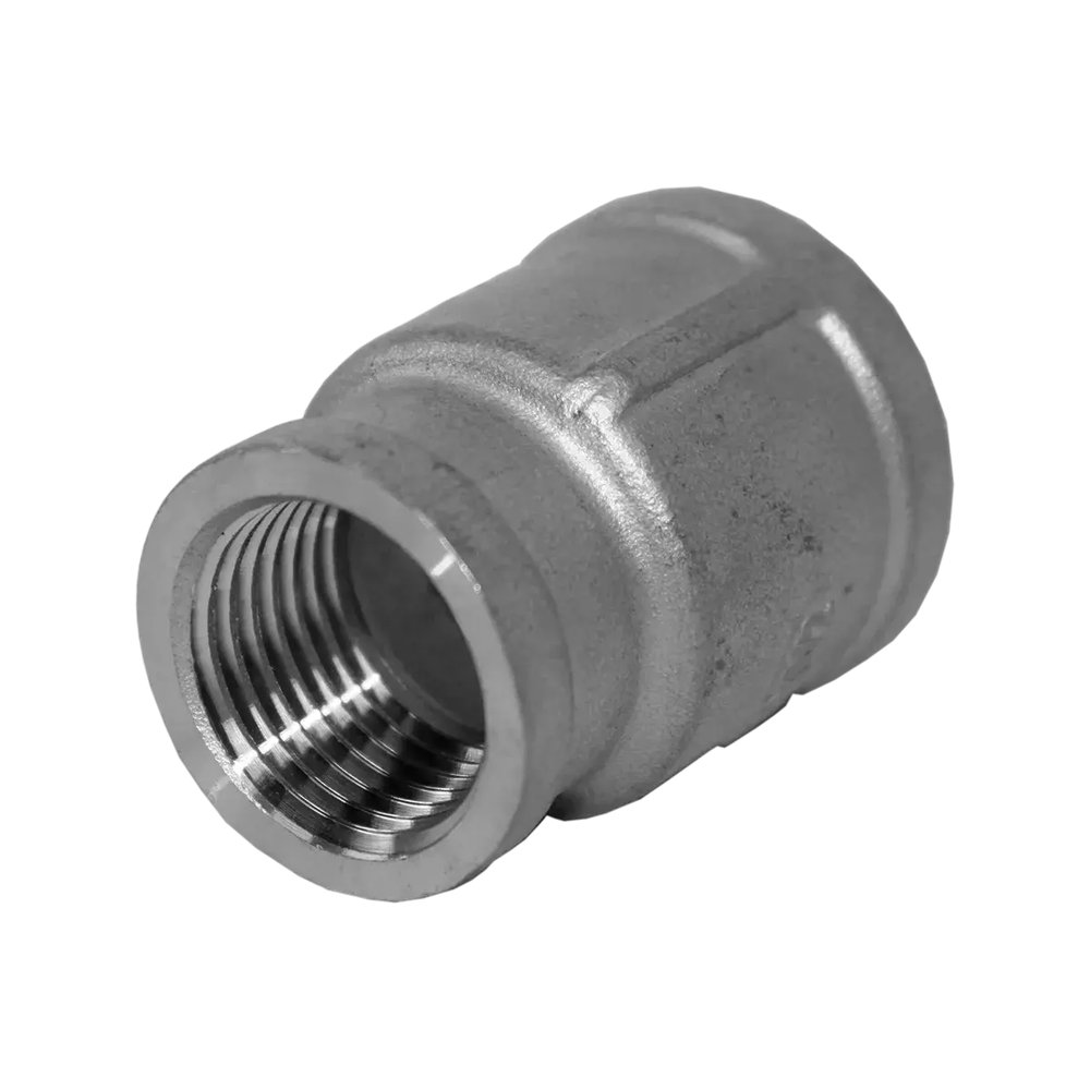 Муфта переходная нержавеющая Newkey, AISI304 DN25 х DN20 (1 х 3/4"), (CF8), PN16